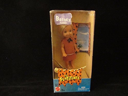 Muñeca Barbie Kelly The Flintstones Mattel miniatura 1
