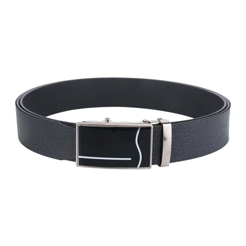 Men's Automatic Buckle Belt Casual Waist And Pants3