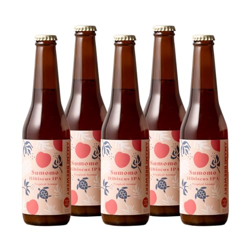 [奄美ビール]奄美クラフトビール[すももハイビスカスIPA] 5本セット 酒 アルコール お酒 ビール クラフトビール