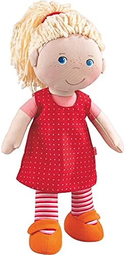 HABA Annelie 12" Soft Doll with Blonde Hair and Blue Eyes