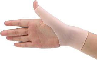 joyMerit Silicone Gel Thumb Wrist Arthritis Compression Glove Tendonitis Spasms Brace - L