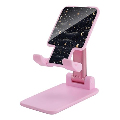 Support téléphone portable pliable au design ciel étoilé et finitions soignées