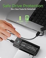 ICY BOX SSD Dock 2,5"/3,5"/M.2 NVMe USB 3.2 Gen 2 IB-180MS-C31 – Ansicht 4