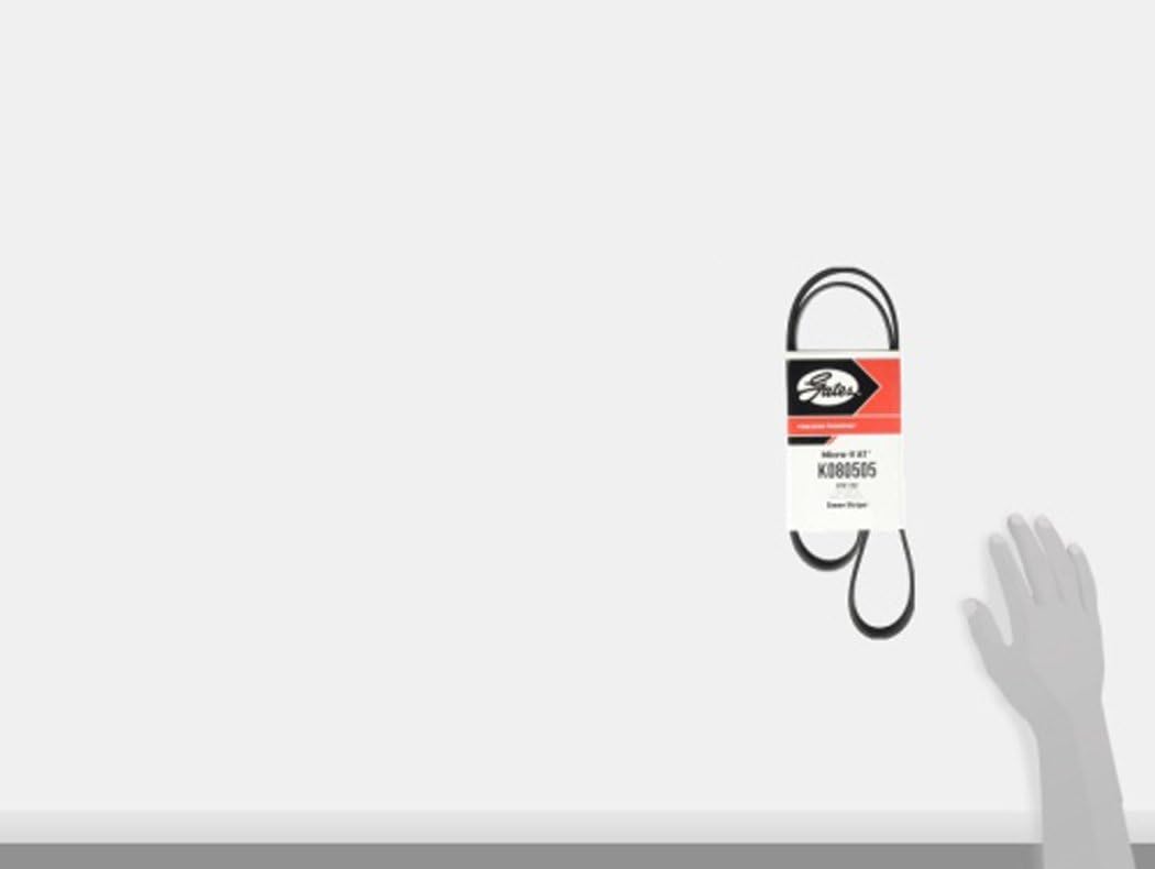 Gates K080505 Micro-V Serpentine Drive Belt