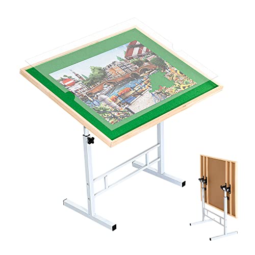 List of Top Ten Best Puzzle Table With Legs Top Picks 2023 Reviews