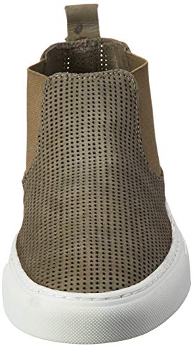 Sapato Casual Cano Alto em Couro Mobi, Fork, Masculino, Grafitte, 40