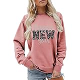 Sudadera Informal de Moda con Cuello Redondo, Manga Larga y Corte Holgado para Uso Diario y Actividades al Libre.