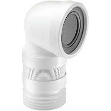McAlpine WC-CON8F18 90  Flexible WC Connector 97 107mm Inlet 4"/110mm Outlet.