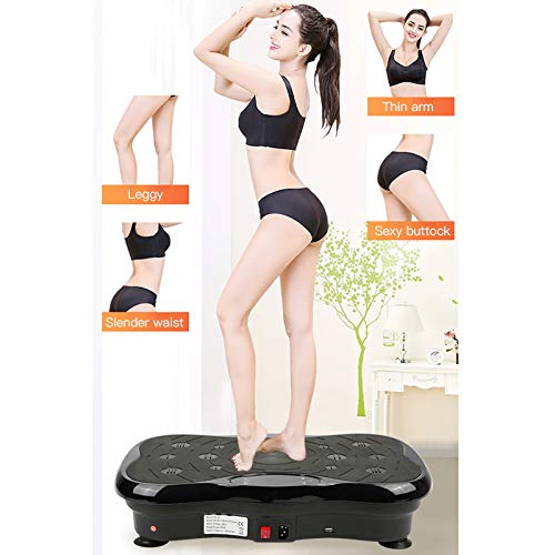 GUUTOP Power-Vibrationsplatte mit Fernbedienungsfunktion, Plattform-Massagegerät, Musik, Fitness, Bequeme und einfache… – Bild 4