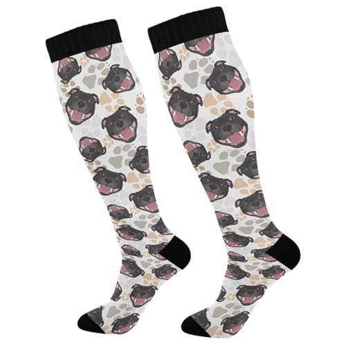 Image of Compression Socks for Women & Men, Knee High Socks for Circulation Medical Running Athletic Nurse Travel
