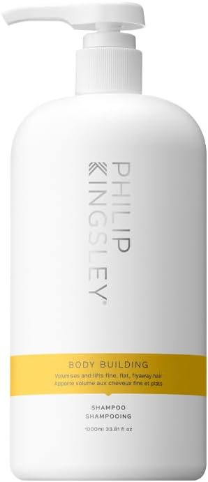 Philip Kingsley Body Building Weightless Shampoo (Volumises and Lifts Fine, Flat, Flyaway Hair) 1000ml/33.81oz