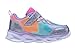AkkPeiex Kids Led Shoes Toddler Girls Fashion Light Up Sneaker(Lavender,8)