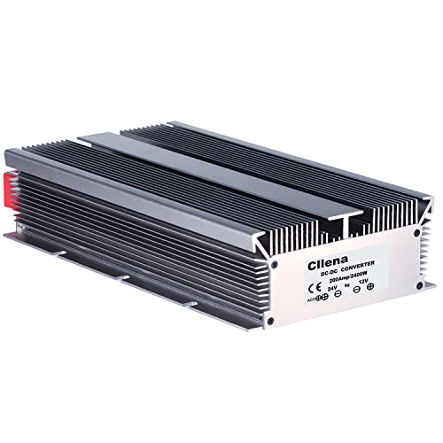 Image of 24V to 12V Step Down Converter Voltage Regulator 200A 2400W Waterproof DC Buck Transformer Power Supply