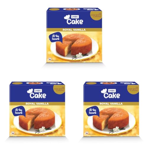 Image of Unibic Foods India Pvt Cake - Royal Vanilla 220Gm (Pack of 3)