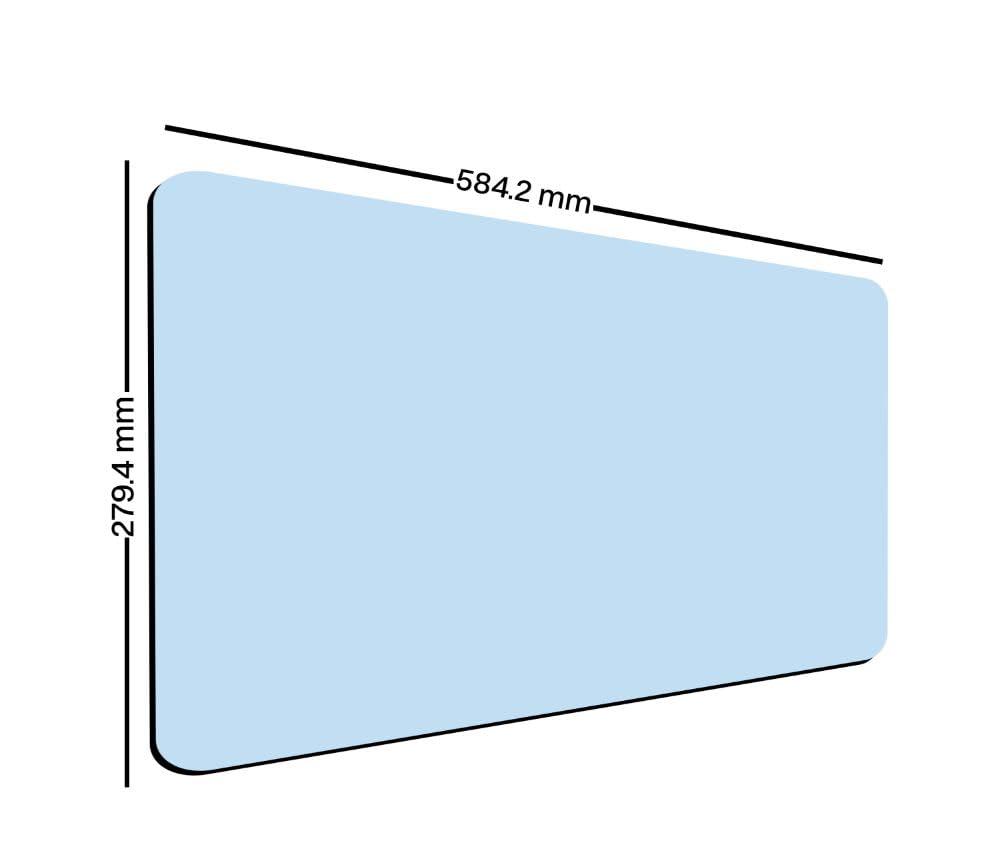 Image of ON TREND Premium Extended Mouse Pad, Large Premium Desk Mat Anti Skid Rubber Base for Desktop Laptop PC Office Gaming (Size- 23 X 11 x 0.12 Inch) (Light Blue)