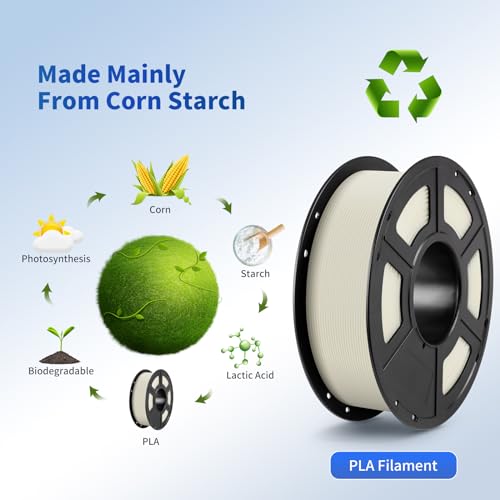 image for ANYCUBIC PLA 3D Printer Filament, Glow in The Dark, 3D Printing PLA Fi