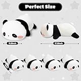 SQEQE Panda Plushies Stuffed Animals with 4 Babies, Cute Panda Plush Pillow Soft Toy Birthday Gifts for Girls Boys