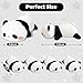 SQEQE Panda Plushies Stuffed Animals with 4 Babies, Cute Panda Plush Pillow Soft Toy Birthday Gifts for Girls Boys
