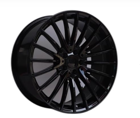 New 18x9.5 Wheel Rim AMG Style Gloss Black Compatible With Mercedes Benz 5x112 35mm CB66.56 (One Wheel)
