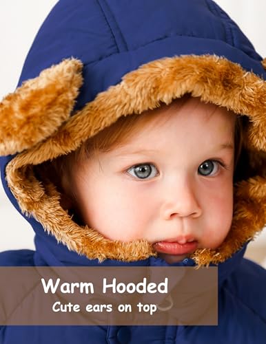 Image of BFUSTYLE Baby Coat 6M-5T Winter Clothes Toddler Boy Girl Jacket with Hood
