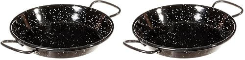 Garcima M282982 - Paellera esmaltada ref.2 mini 15 cm (Paquete de 2)