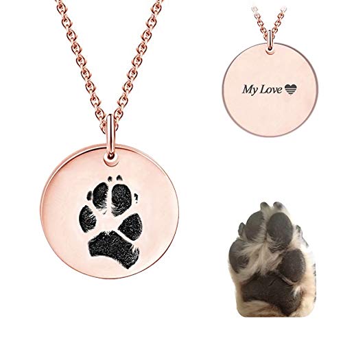 Best Dog Nose Print Necklace
