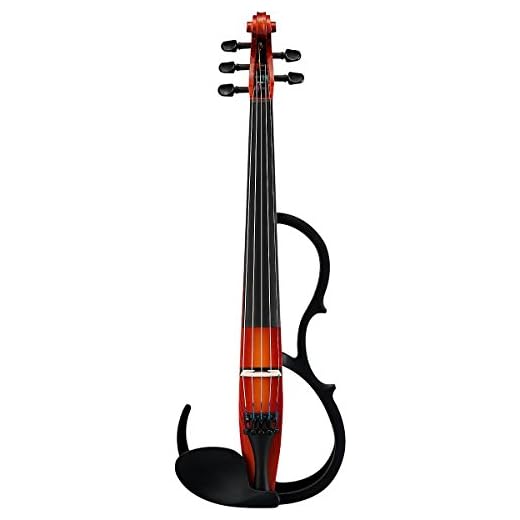 Yamaha Silent Series SV-255 Electric Violin - Shaded Brown