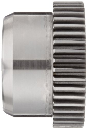 Lovejoy 00090 Size C 2.5 Sier-Bath Continuous Sleeve Gear Coupling, Flex Hub, Carbon Steel, Inch, Solid Bore, 5.50" Coupling OD, 3750 Maximum Unbalanced RPM, 30200 in-lbs Nominal Torque, No Keyway