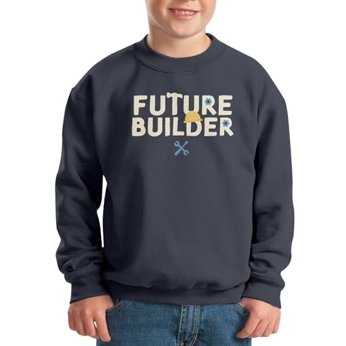 Sweatshirt enfant Future Builder en coton bio confortable - 2