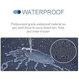 Wodoodporny Pokrowiec Samochodowy Kompatybilny Z Jaguar C-TYPE E-TYPE S-TYPE X-TYPE F-TYPE Zewnętrzny Pełny Pokrowiec Ochrona Przed Deszczem I Słońcem Chroń Lakier Samochodowy(Black,F-TYPE F-Type Coup