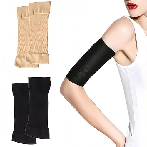 JOVYTH 2 Paia Maniche per Braccia a Compressione Elastica, Modellatore