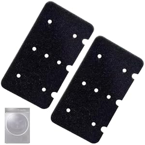 BLPRKOT 2 Stücks Heat Exchanger Filter 25 x 13 cm Fit for Haier 49121003 0180300104