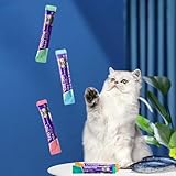 Generic High Nutrition Katzen-Nassfutterbeutel, Salzarm, Proteinreich, für Fleischsuppe, Katzenstreifen, Natürliche Inhaltsstoffe, Leicht Verdaulich, Geeignet für Katzenliebhaber (Lachs, Fischrogen)