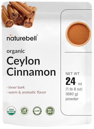 Organic Ceylon Cinnamon Powder NATUREBELL 24 oz