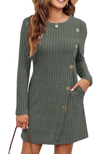 Koerye Robe Pull Femme Hiver Élégante À Manches Longues en