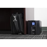 APC by Schneider Electric Smart-UPS SMC - SmartConnect - Unterbrechungsfreie Stromversorgung 1.000VA - SMC1000IC - Cloud-Monitoring fähig, Line Interactive, AVR, 8 Ausgänge IEC-C13, Shutdown Software – Ansicht 6