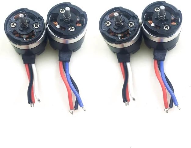 Replacement Part For CG033 / XKJ K120 RC Drone Quadcopter Spare Parts Accessories 1406 2900KV Motor CW/CCW Engine - (Color: 2 CW And 2 CCW)
