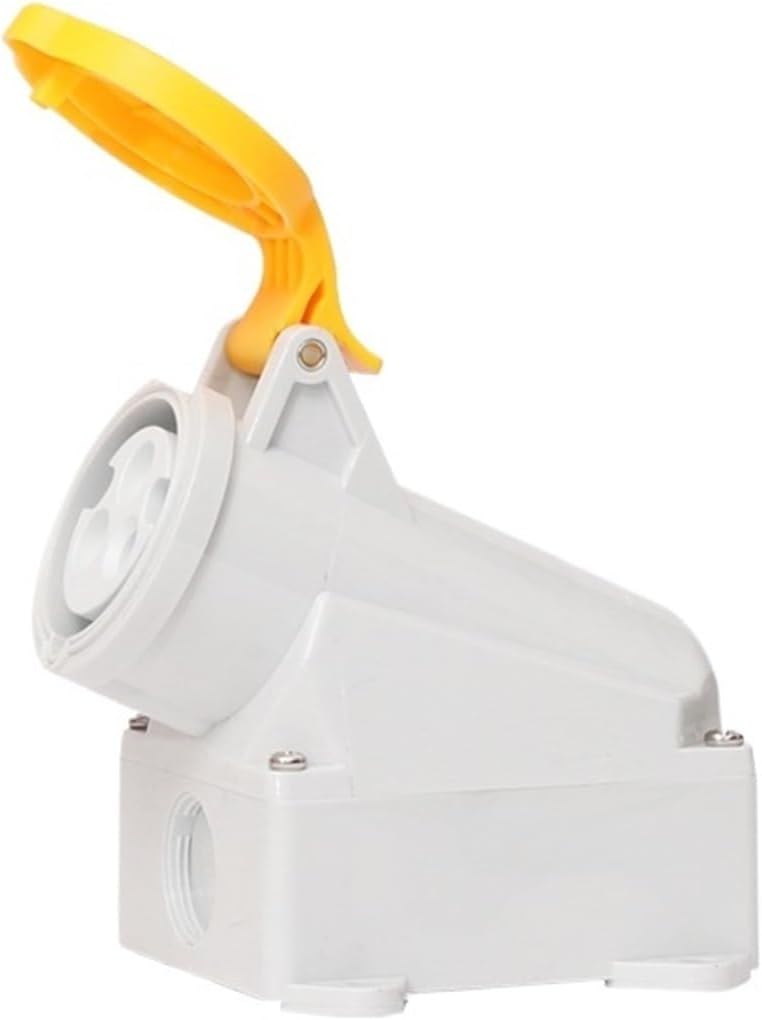 4h industrial and socket 110V-130V three-core 32A male and female docking connector IP44(Concealed socket)