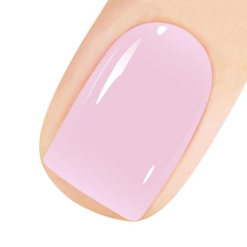 Miniatura 84 de Vishine Esmalte de uñas de gel blanco transparente lechoso de 0.5 fl oz, esmalte de gel UV LED, color nude lechoso para el hogar, manicura, barniz