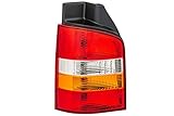 für Fahrzeuge mit Heckklappe HELLA 2SK 008 579-091 Heckleuchte - Glühlampe - gelb/glasklar/rot - links - für u.a. VW T5 (7HB,7HJ,7EB,7EJ,7EF,7EG,7HF,7EC)