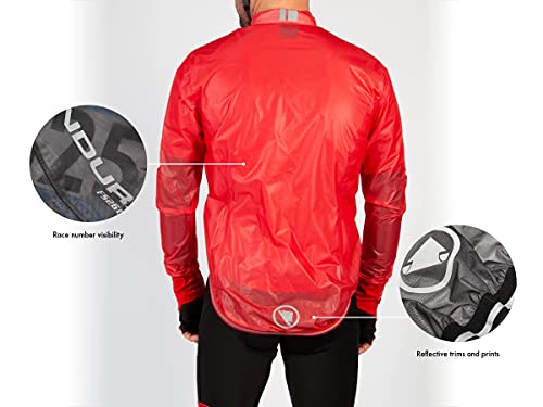 Endura Mantellina Impermeabile Fs260-Pro Adrenaline Race Taglia M (Antipioggia E Antivento) - 4