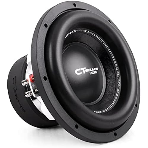 CT Sounds MESO-12-D4 3000 Watts Max 12 Inch Car Subwoofer Dual 4 Ohm
