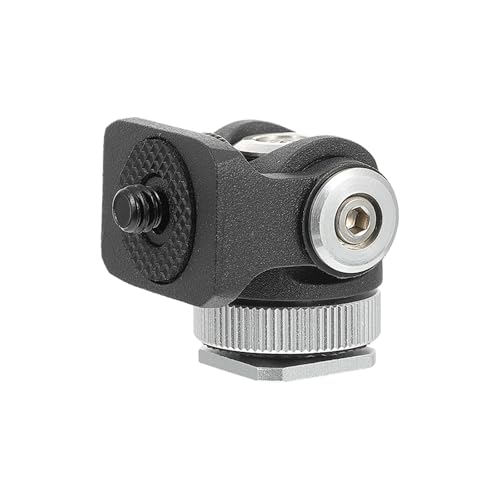 Mini rótula de zapata en aleación resistente con soporte de 2kg y tornillo 1/4 1