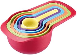 Westmark Zestaw 6 miarek kuchennych, Pojemności: 7,5/15/60/85/125/250 ml, Tworzywo sztuczne, BPA-free, Matroschka, Kolorowe, 30582270