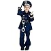 SEA HARE Disfraz de policía infantil (4-6 años)