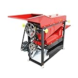 BREVELTION Dry and Wet Corn Husking and Threshing Machine Corn Husker 220V 4.5KW