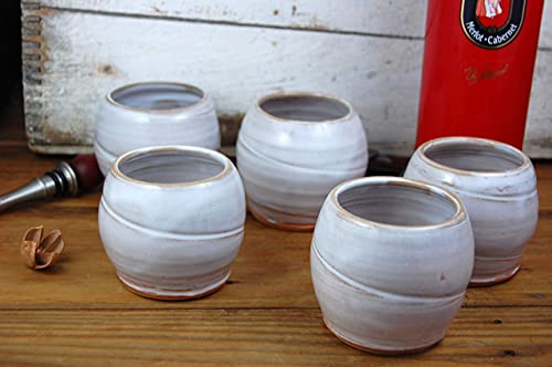 Hand Thrown Pottery Stemless Wine Glass Or Drinking Cup In Shale Handmade In North Carolina #TOP7