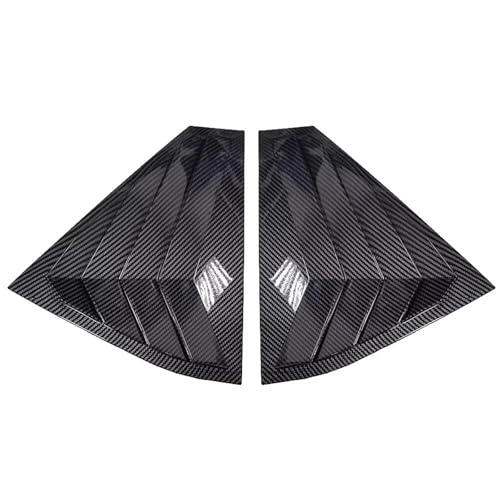 Pare-soleil latéraux Skoda Fabia anti-UV et chaleur look carbone