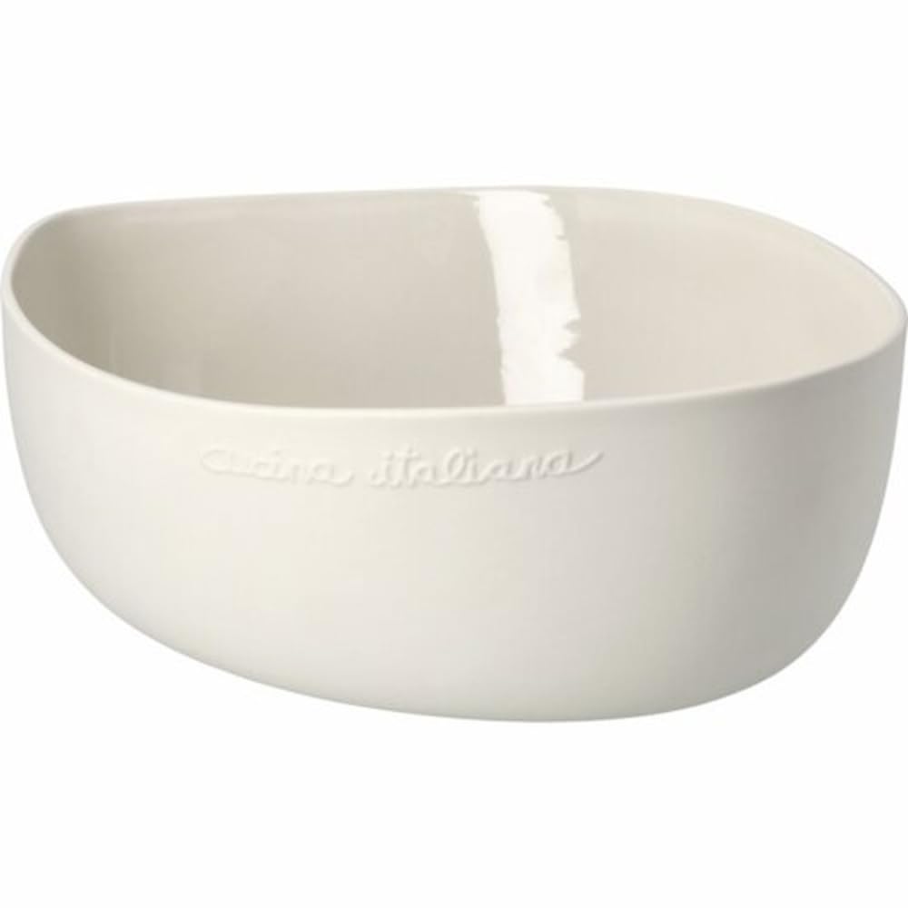 Räder Schüssel „Cucina Italiana“ – Große Steinzeug-Schüssel 30 cm – Für Pasta, Salat & Obst – Beige | Für Pasta, Salat, Obst, aus der Serie Cucina Italiana