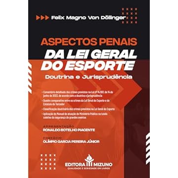 Capa do livro Aspectos Penais da Lei Geral do Esporte: Doutrina e Jurisprudência